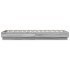 Estructura de cama con luces LED gris Sonoma 90x190
