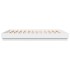Estructura de cama con luces LED blanco 180x200