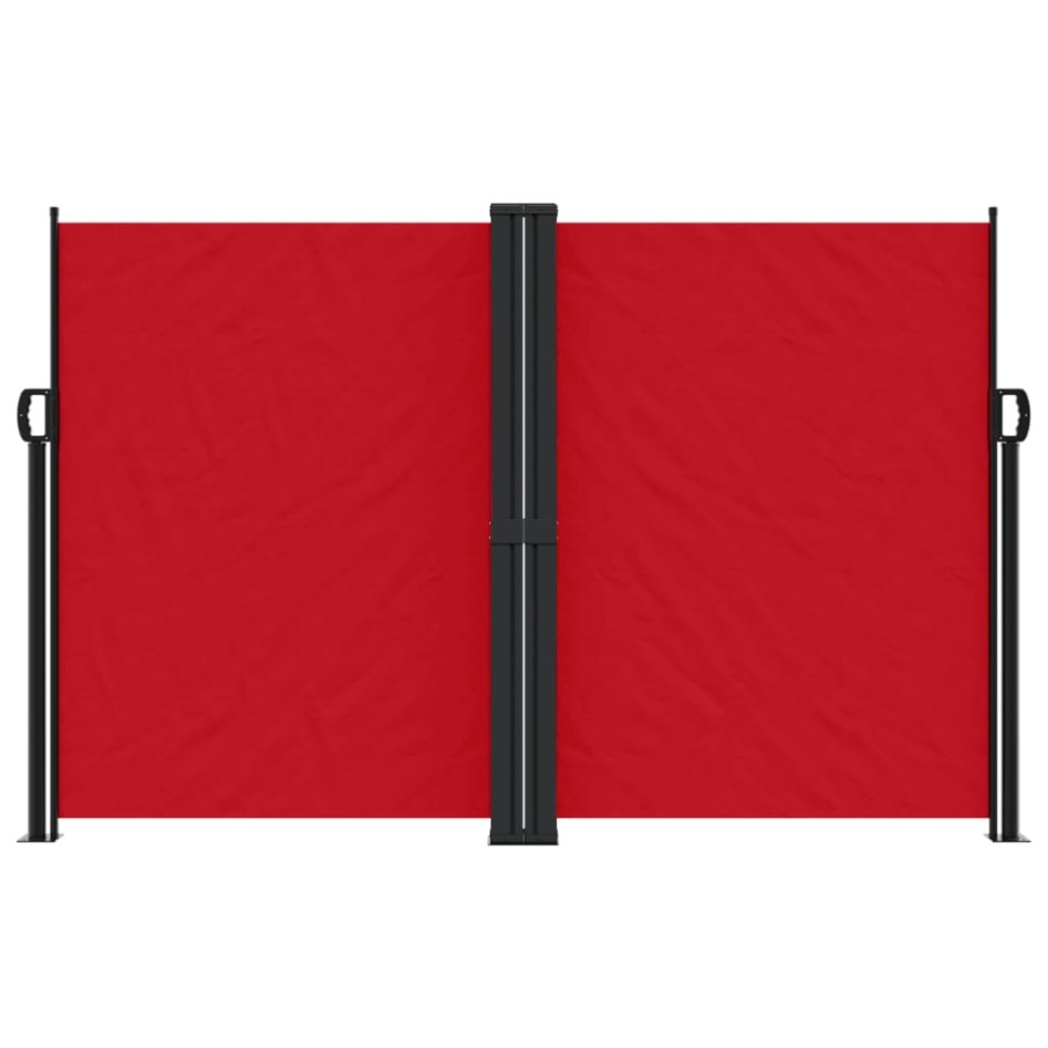 Toldo lateral retráctil rojo 160x1200