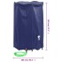 Depósito de agua plegable con grifo PVC 1000