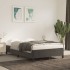 Estructura de cama terciopelo gris oscuro 120x190