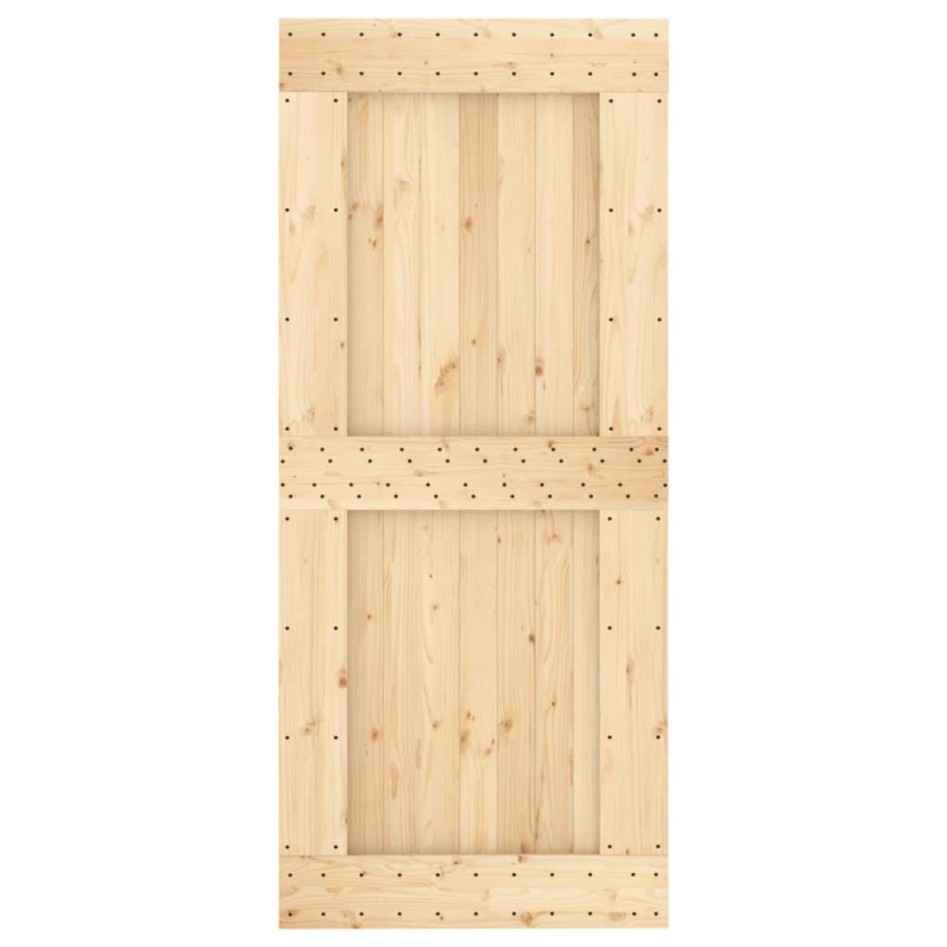 Puerta NARVIK madera maciza pino 90x210