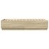 Estructura de cama madera de ingeniería roble Sonoma 90x190