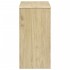 Mesa consola SAUDA madera maciza de pino roble 89,5x36,5x73