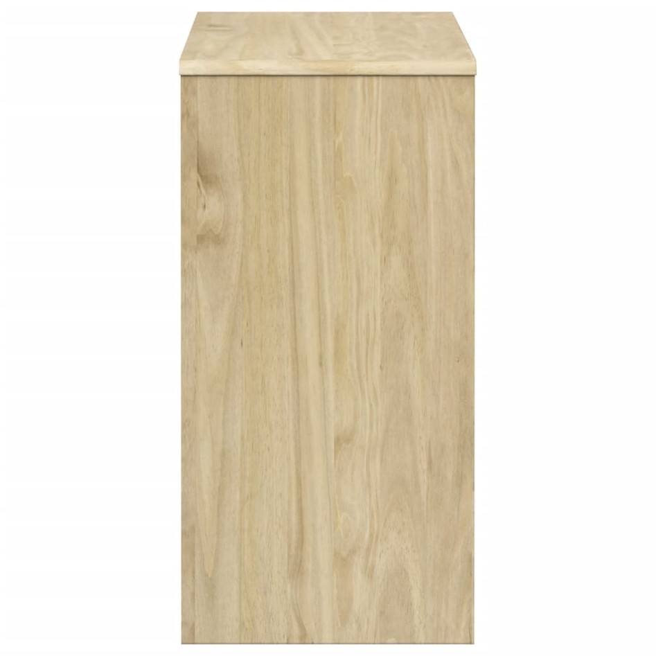 Mesa consola SAUDA madera maciza de pino roble 89,5x36,5x73