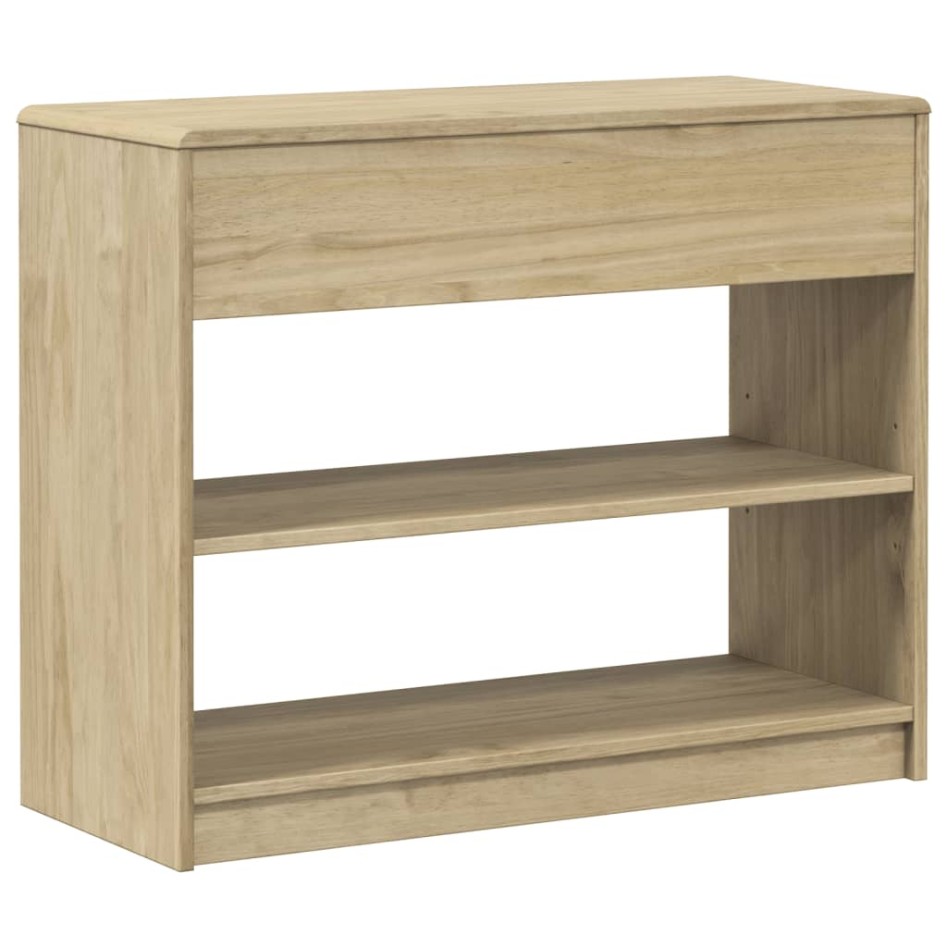 Mesa consola SAUDA madera maciza de pino roble 89,5x36,5x73