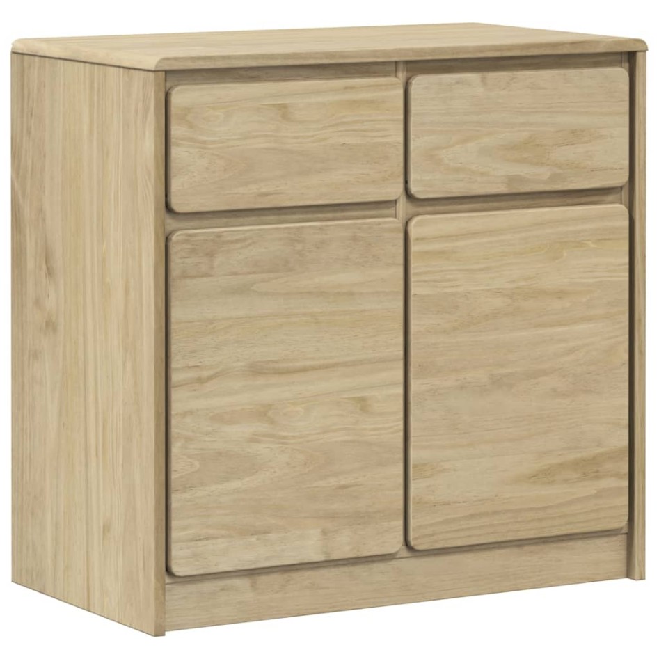 Aparador SAUDA madera maciza pino roble 80x43x75,5
