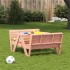 Mesa de pícnic para niños madera maciza Douglas 88x122x58