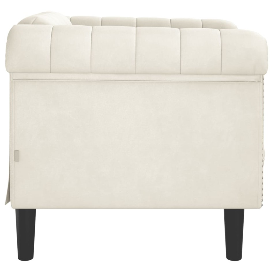 Sillón de terciopelo color