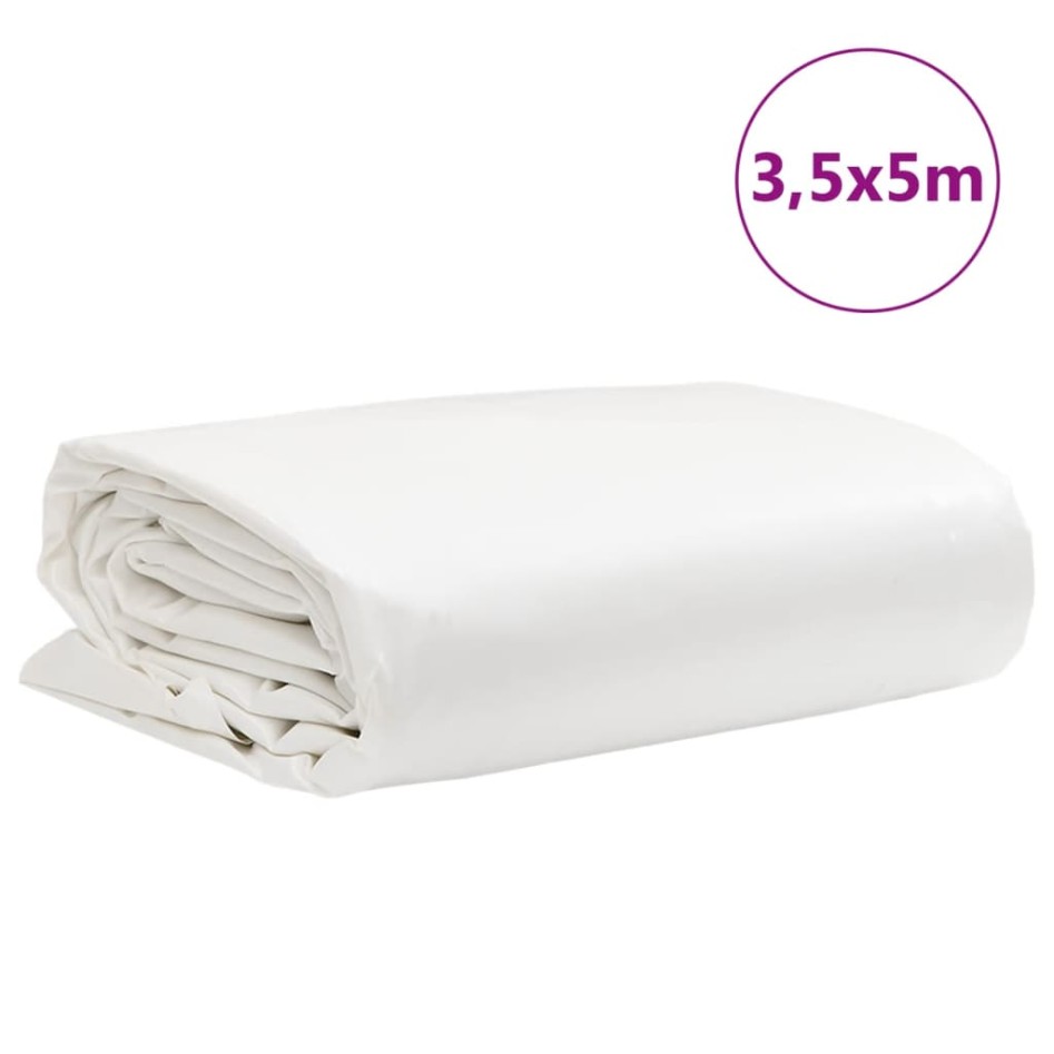 Lona blanca 3,5x5 m 650