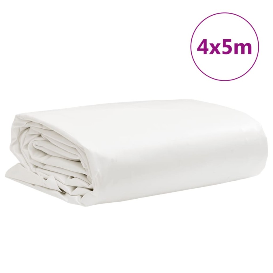 Lona blanca 4x5 m 650