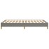 Estructura de cama tela gris oscuro 120x190