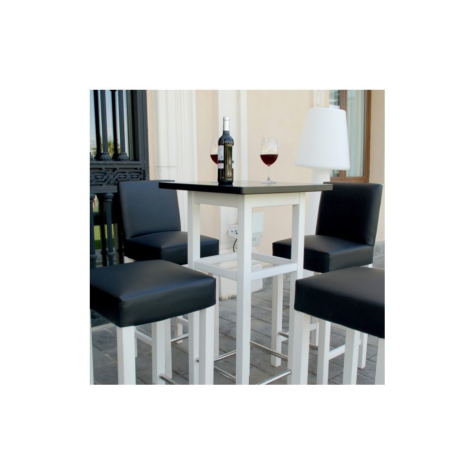 Cuadrada lacada Mesa