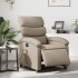Sillón reclinable de masaje eléctrico cuero sintético