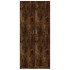Armario madera contrachapada color roble ahumado 80x52x180