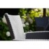 Allibert Silla de comedor de jardín 2 uds Iowa gris