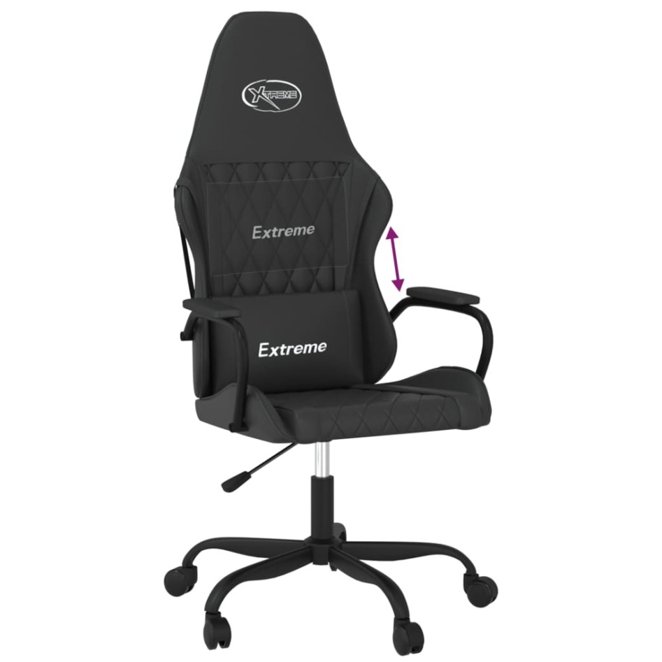 Silla gaming cuero sintético