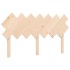 Estructura de cama con cabecero madera maciza 140x200