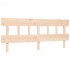 Estructura de cama de matrimonio con cabecero madera