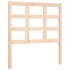 Estructura de cama individual con cabecero madera