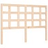 Estructura de cama con cabecero madera maciza 140x200