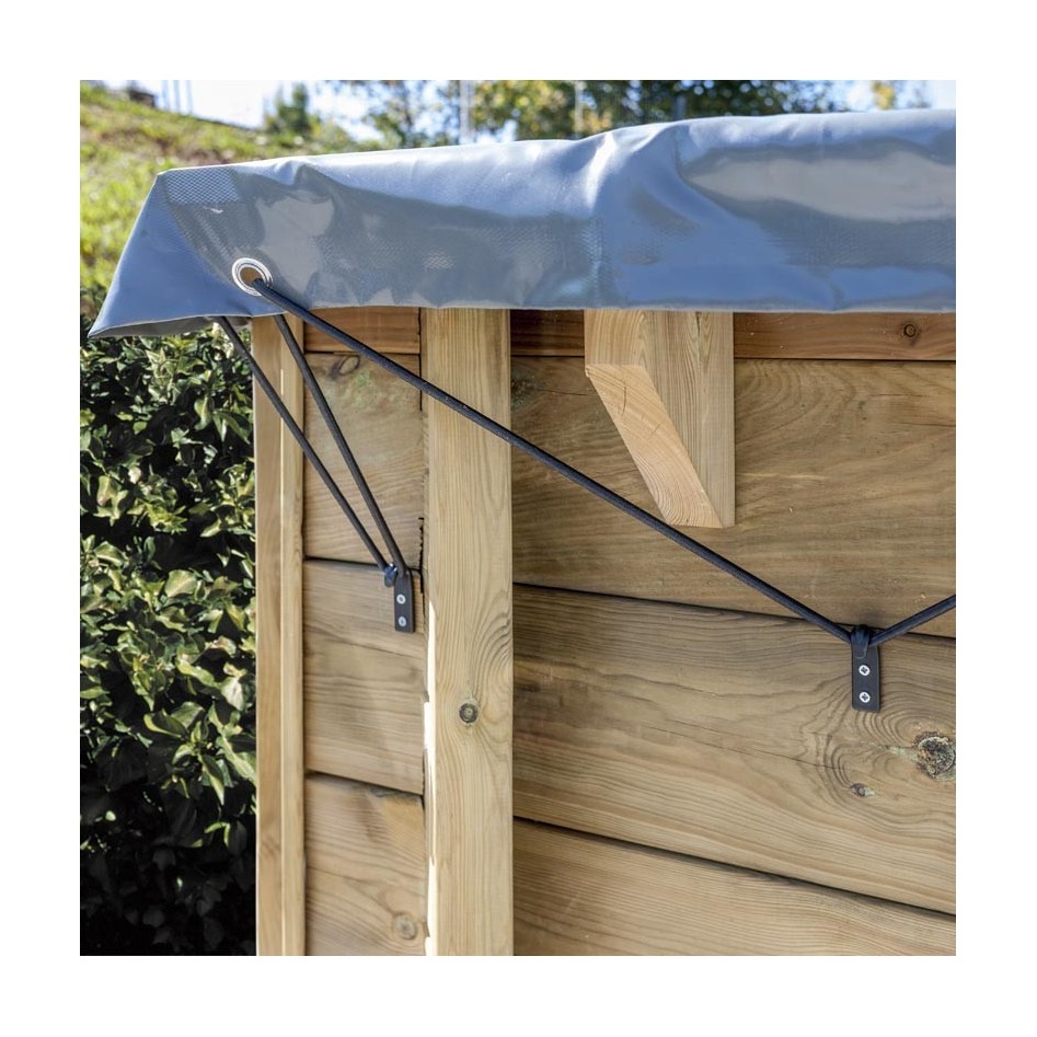 Cubierta de invierno para piscina Gre Violette 2