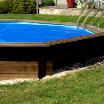 Cubierta isotérmica piscinas redondas modelo Violette 2