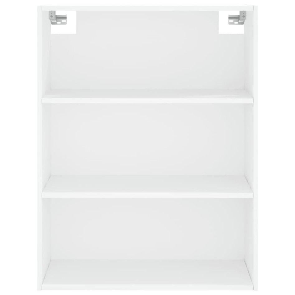 Aparador alto madera contrachapada blanco 69,5x34x180