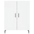 Aparador alto madera contrachapada blanco 69,5x34x180