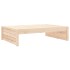 Juego de muebles de jardín 2 piezas madera maciza de