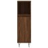 Set de muebles de baño 3 pzas madera contrachapada roble