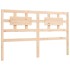 Estructura de cama de matrimonio con cabecero madera