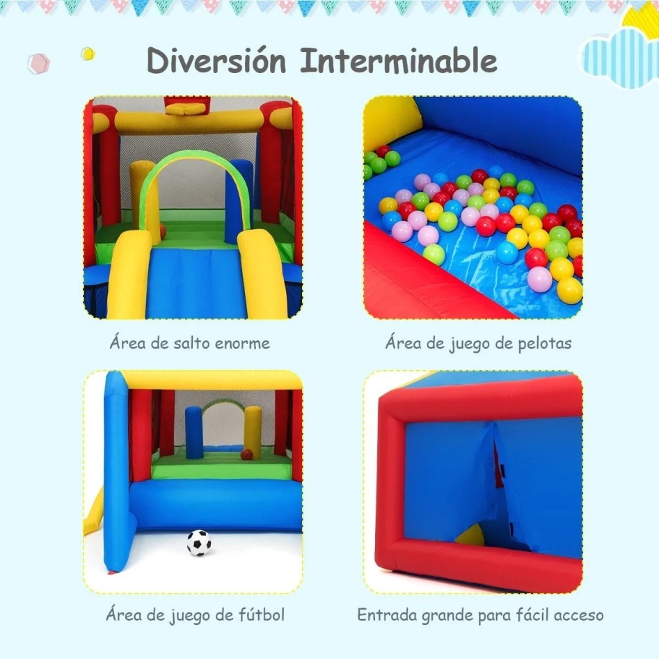 Castillo Hinchable para Niños OP3830