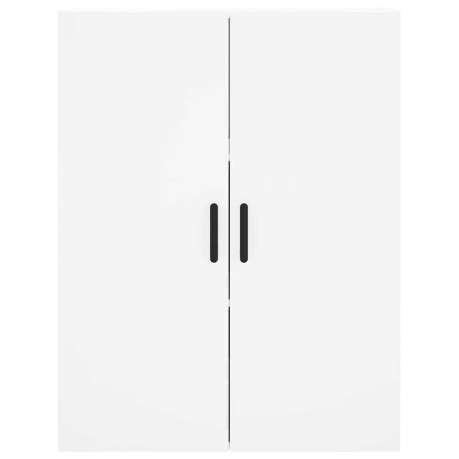 Aparador alto madera contrachapada blanco 69,5x34x180