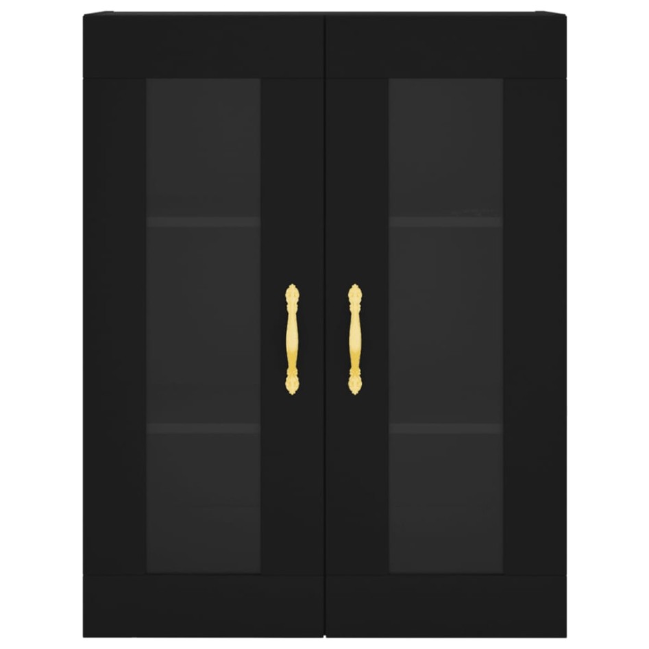 Armarios de pared 2 uds madera de ingeniería