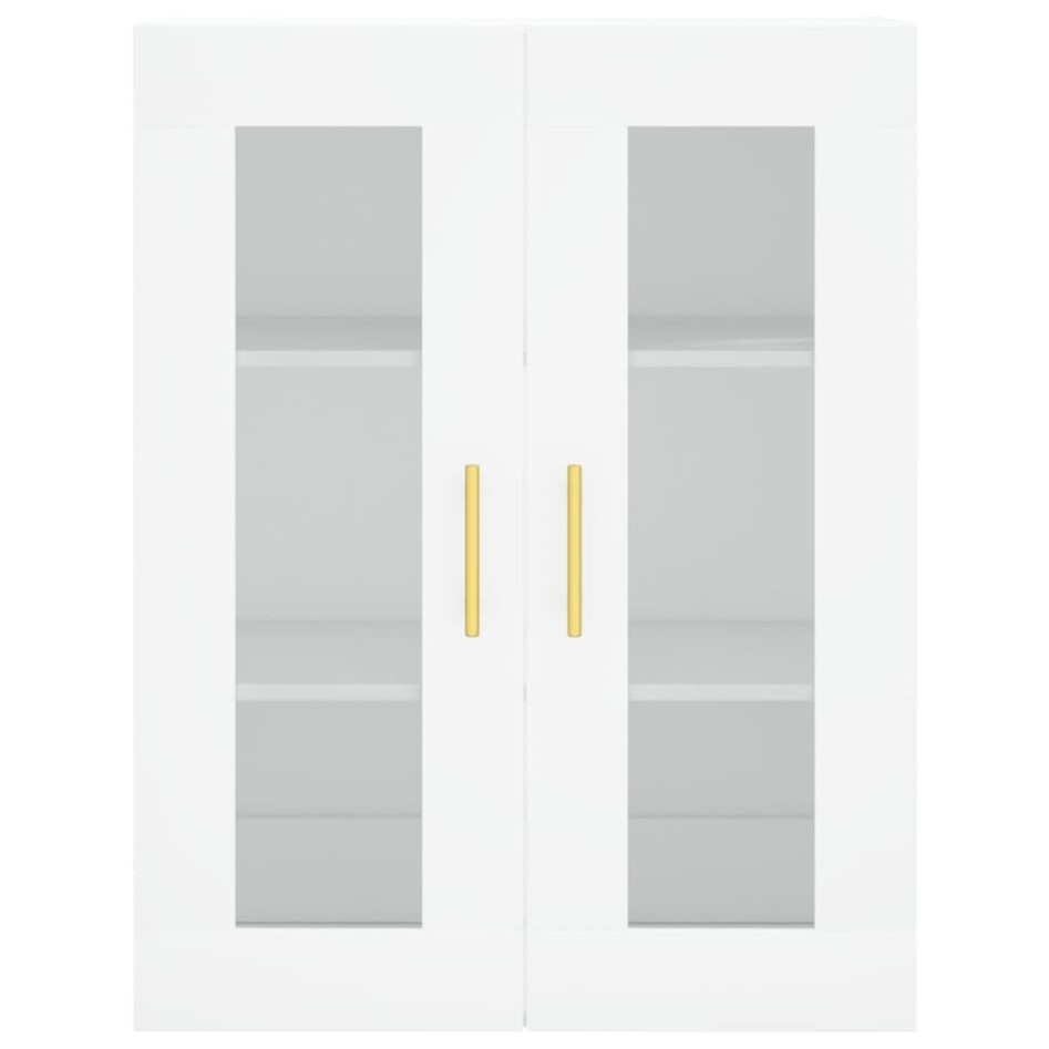 Armarios de pared 2 uds madera de ingeniería