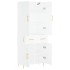 Aparador alto madera contrachapada blanco 69,5x34x180