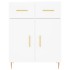 Aparador alto madera contrachapada blanco 69,5x34x180