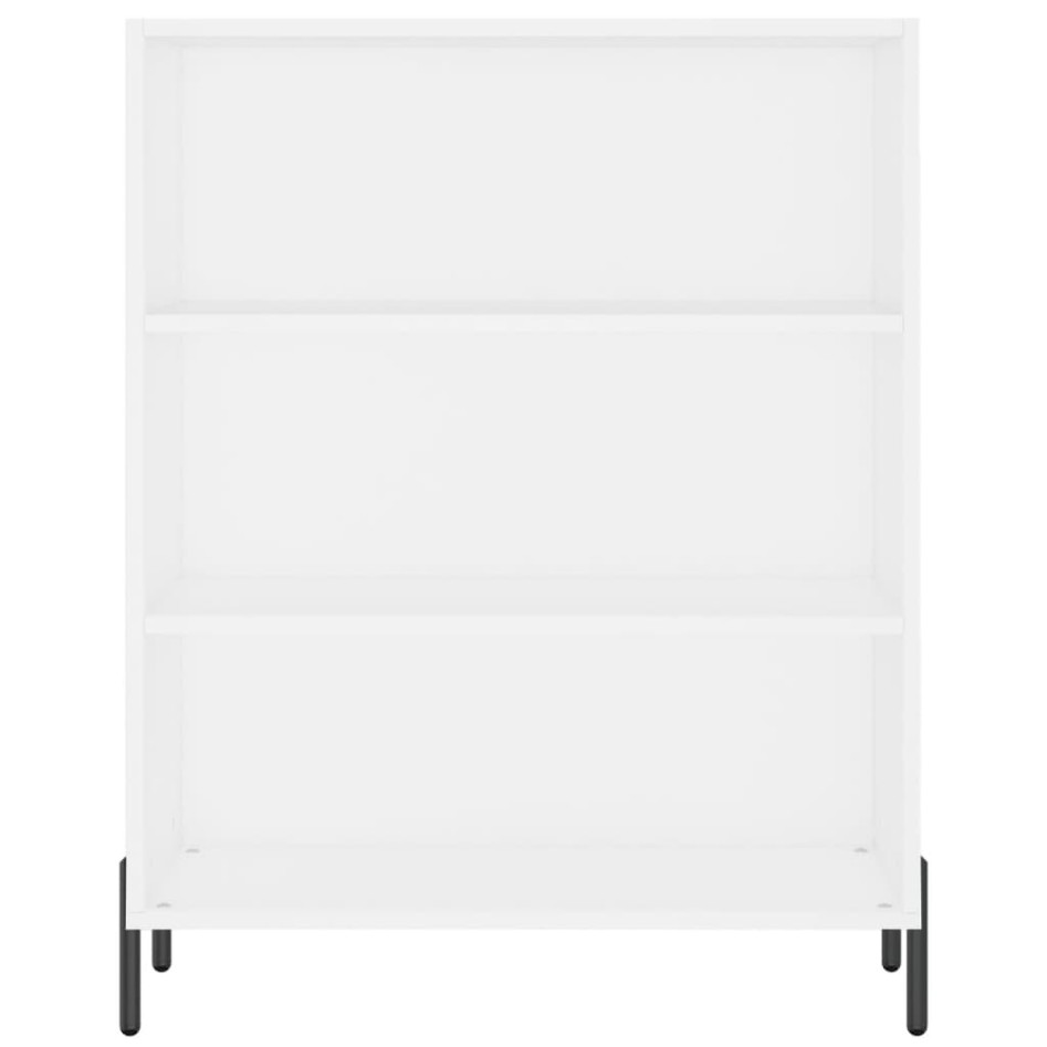 Aparador alto madera contrachapada blanco 69,5x34x180