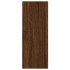 Aparador alto madera contrachapada roble marrón 34,5x34x180