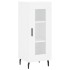 Aparador alto madera contrachapada blanco 34,5x34x180