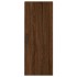 Aparador alto madera contrachapada roble marrón 34,5x34x180