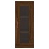 Aparador alto madera contrachapada roble marrón 34,5x34x180