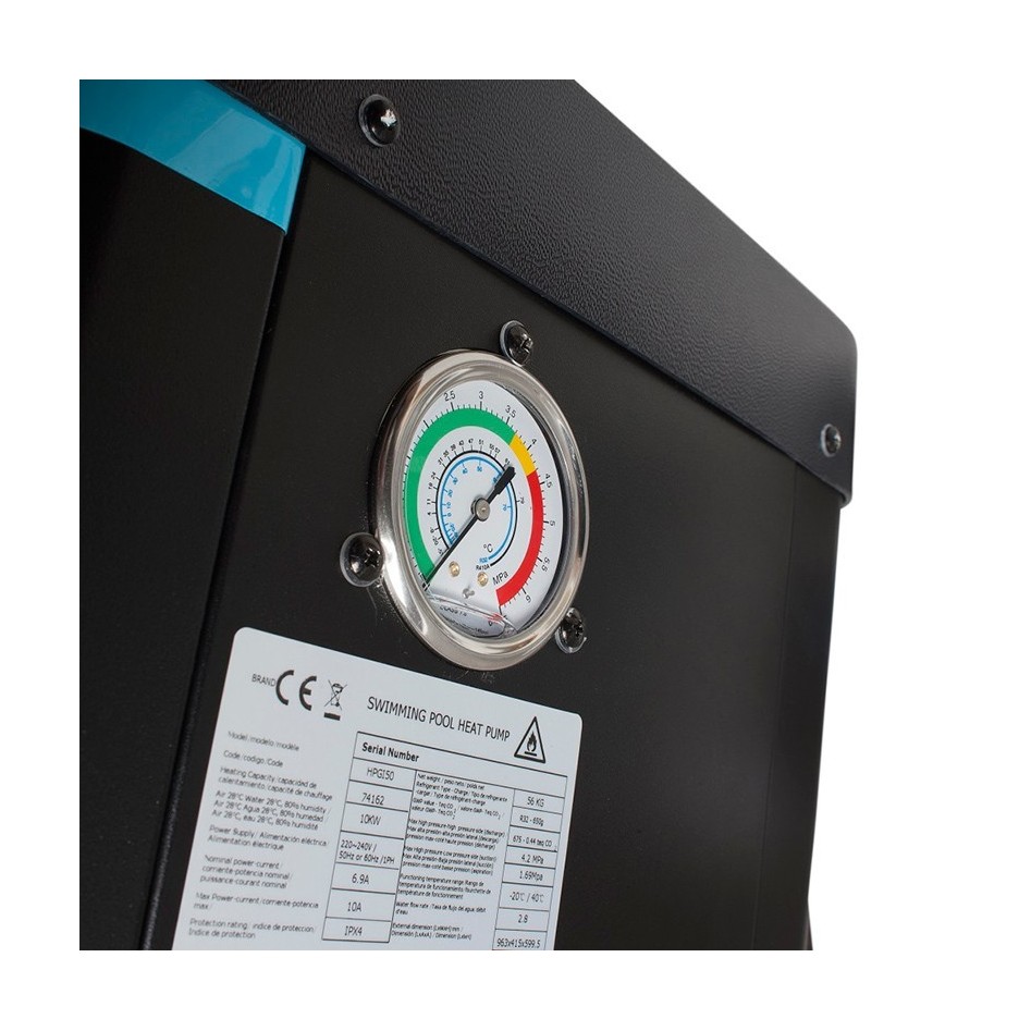 Bomba de calor inverter, para piscinas hasta 85m3