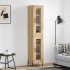 Aparador de madera contrachapada roble Sonoma 34,5x34x180