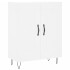 Aparador alto madera contrachapada blanco 69,5x34x180