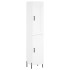 Aparador alto madera contrachapada blanco 34,5x34x180