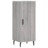 Aparador alto madera contrachapada gris Sonoma 34,5x34x180
