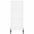 Aparador alto madera contrachapada blanco 34,5x34x180