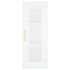 Aparador alto madera contrachapada blanco 34,5x34x180